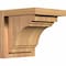 Ekena Millwork Pescadero Smooth Corbel w/Backplate, Western Red Cedar, 7 1/2"W x 8"D x 8"H COR08X08X08PEC01SWR - alternate 1